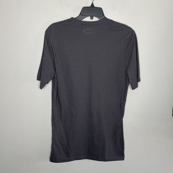 UNDER ARMOUR UA Mens HeatGear Loose Performance Tee NEW Sz S LOGO Gray T-Shirt - Picture 3 of 9
